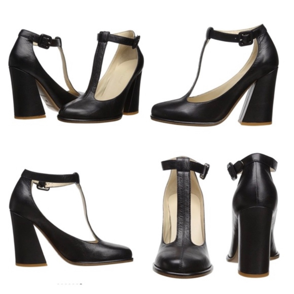 See By Chloe Black T-Strap Heels